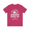 National Barbershop Quartet Day T-shirt - ICONS - barberpole, pitch pipe, boater hat - Multiple Colors Available!