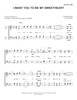 I Want You To Be My Sweetheart (TTBB) (arr. Perry) - Download