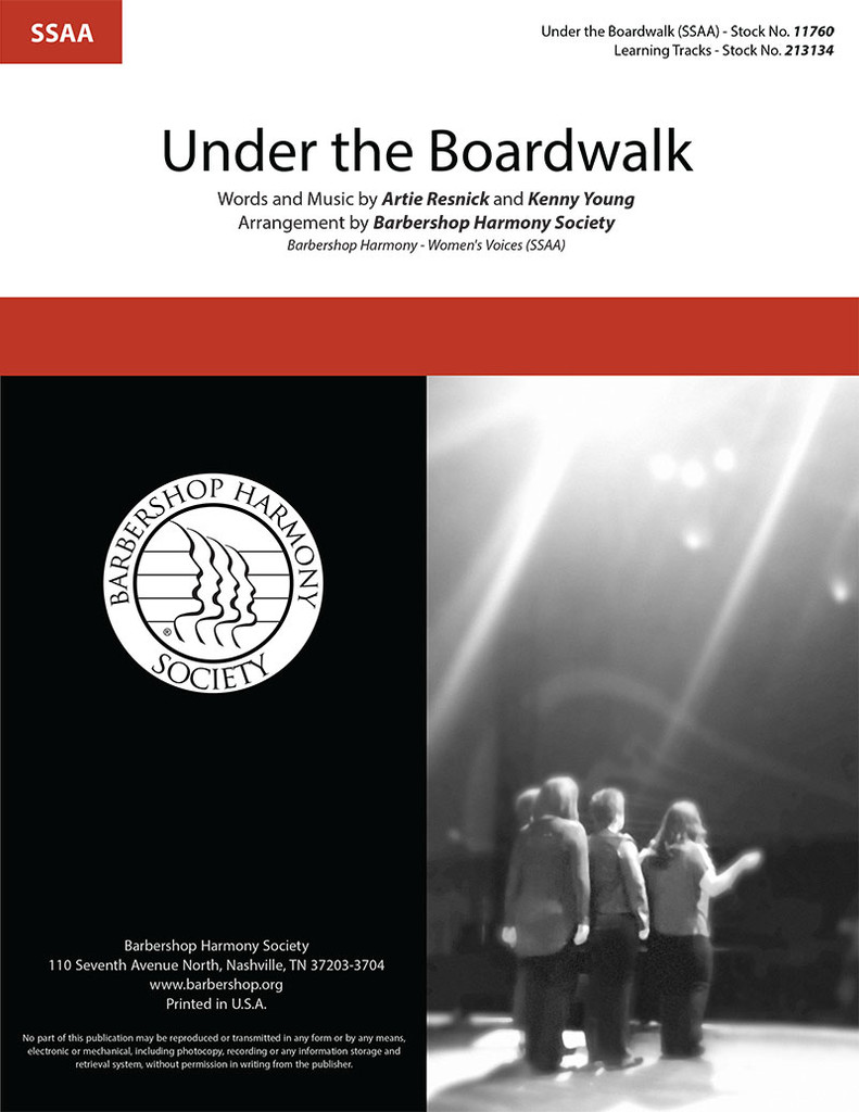 Under the Boardwalk (SSAA) (arr. BHS)