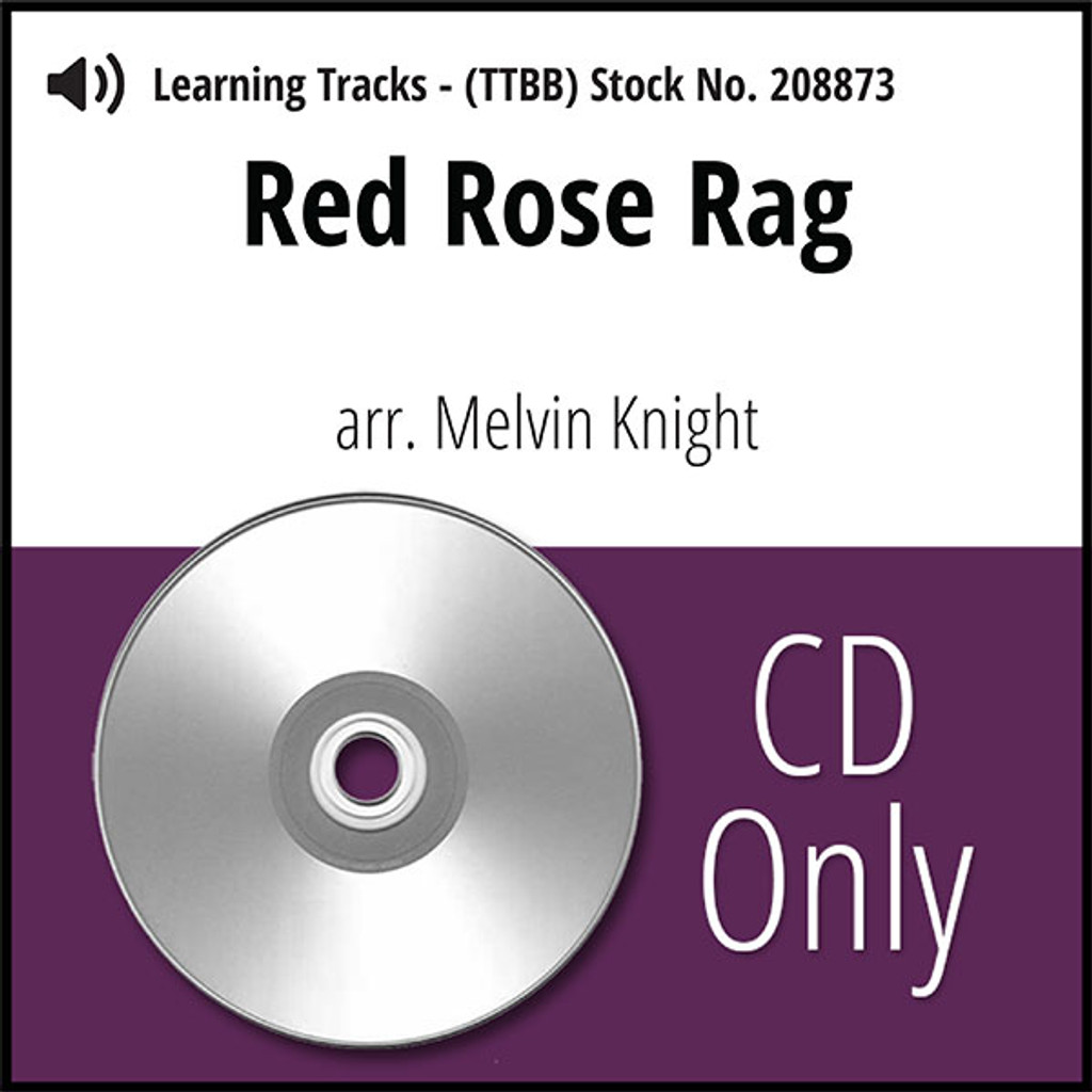 Red Rose Rag (TTBB) (arr. Knight) - CD Learning Tracks for 206860