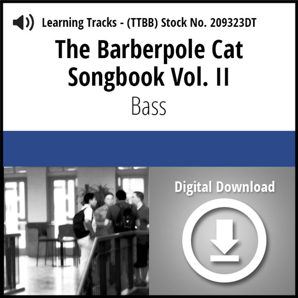 Barberpole Cat Songbook Vol. II (Bass) - Digital Learning Track for 212677