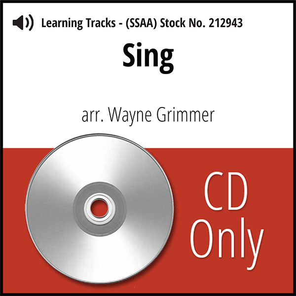 Sing (SSAA) (arr. Grimmer) - CD Learning Tracks for 210817