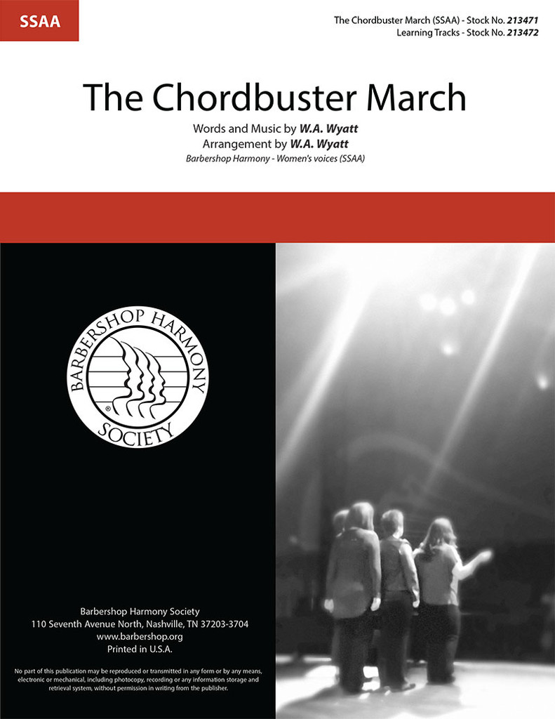 The Chordbuster March (SSAA) (arr. Wyatt)