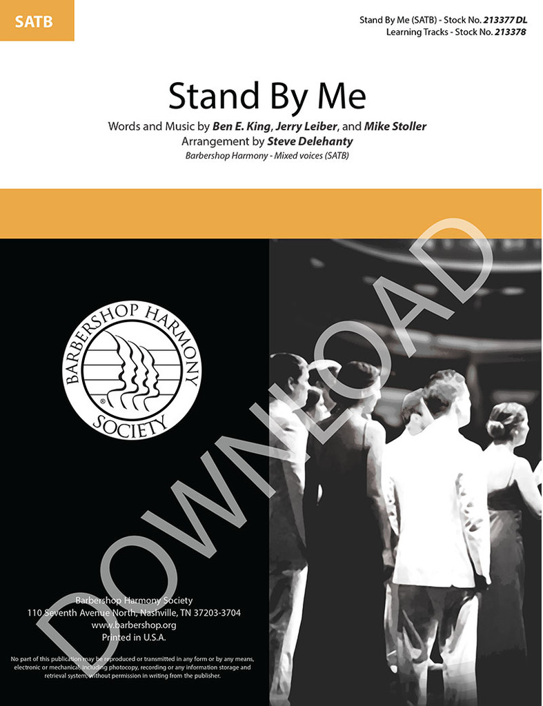 Stand By Me (SATB) (arr. Delehanty) - Download