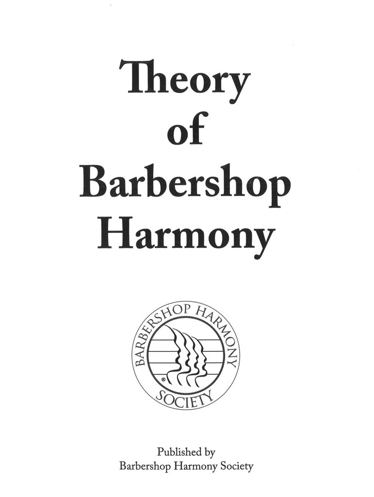 Theory of Barbershop Harmony - Download