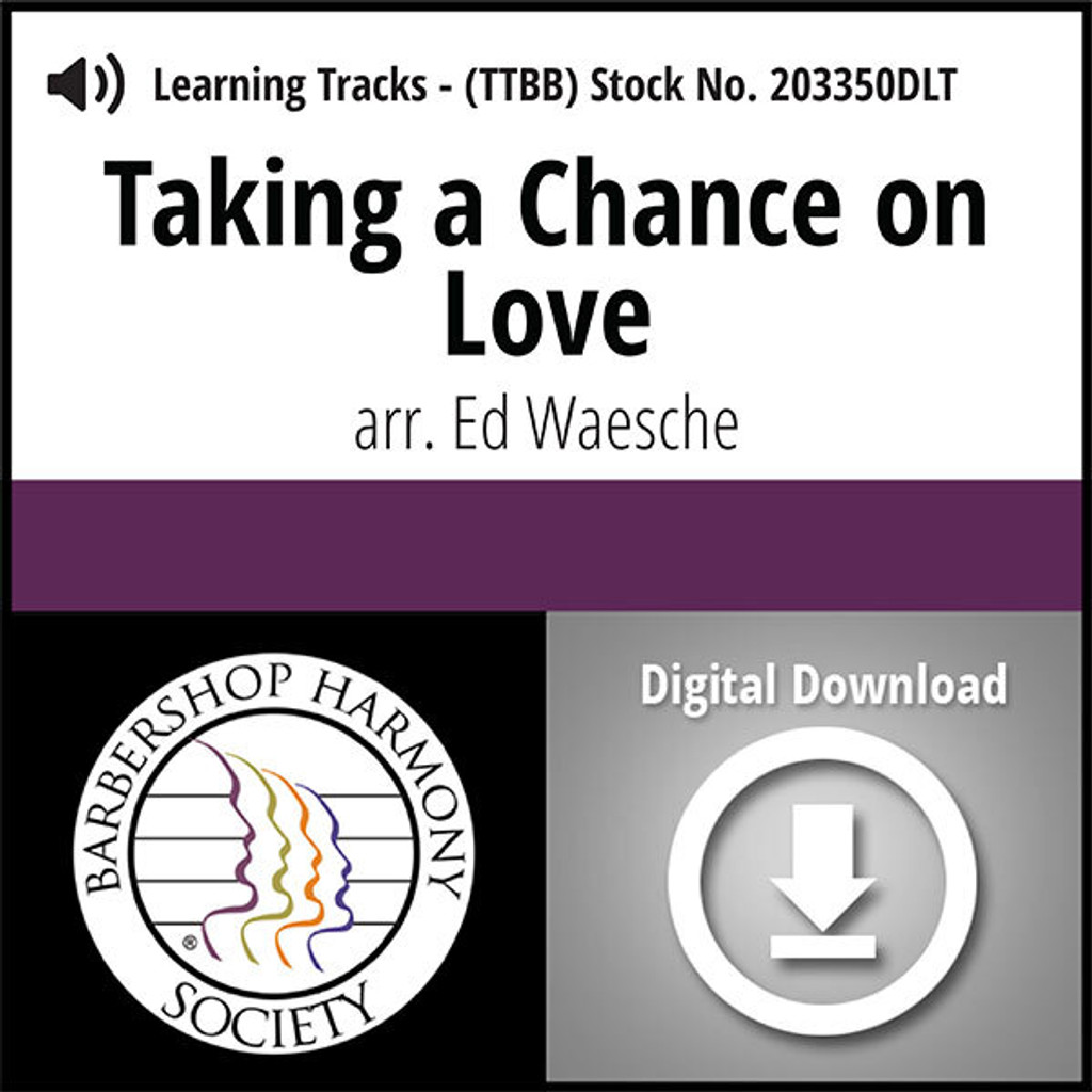 Taking A Chance On Love (TTBB) (arr. Waesche) - Digital Tracks for 203126