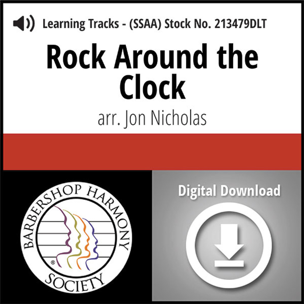Rock Around the Clock (SSAA) (arr. Nicholas) - Digital Learning Tracks for 213478