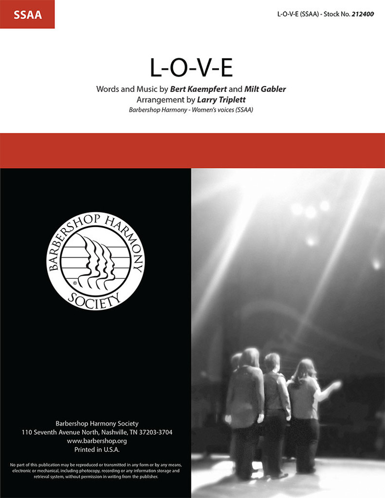 L-O-V-E (SSAA) (arr. Triplett) - Download