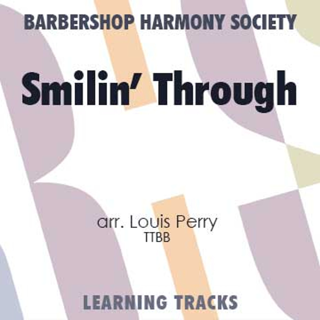 Smilin' Through (Gm) (TTBB) (arr. Perry) - CD Learning Tracks for 8833