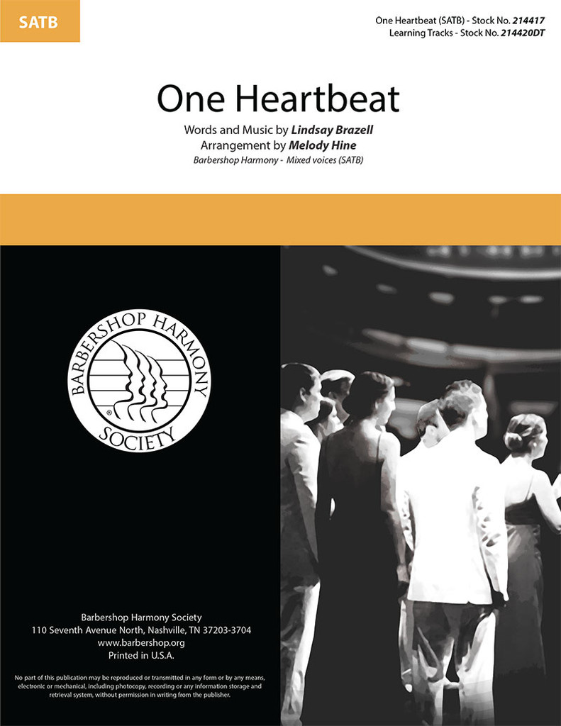 One Heartbeat (SATB) (arr. Hine)