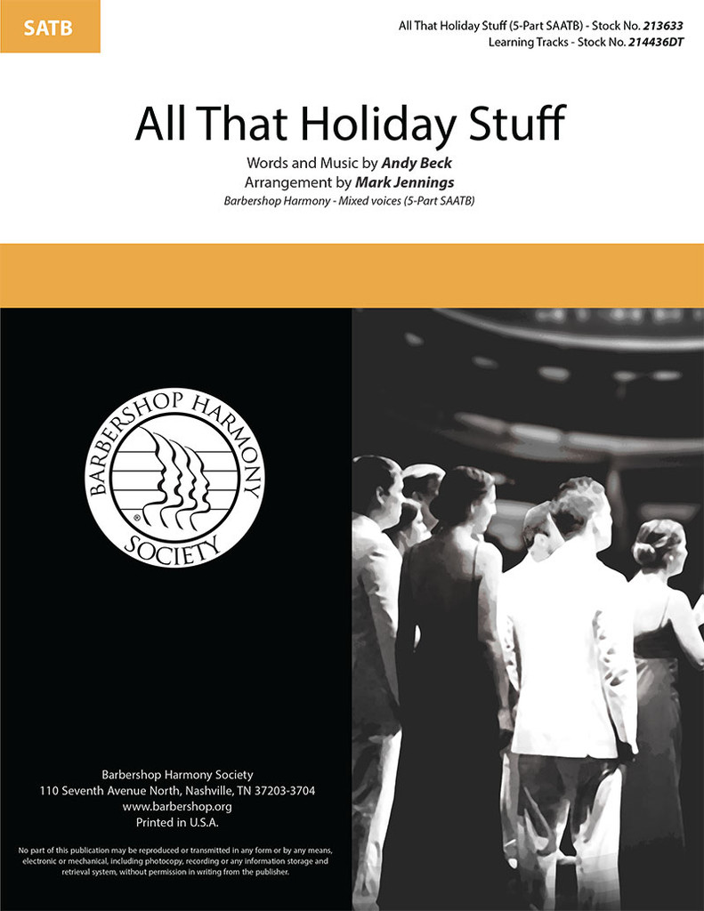 All That Holiday Stuff! (SAATB)(5-Part)(arr. Jennings)