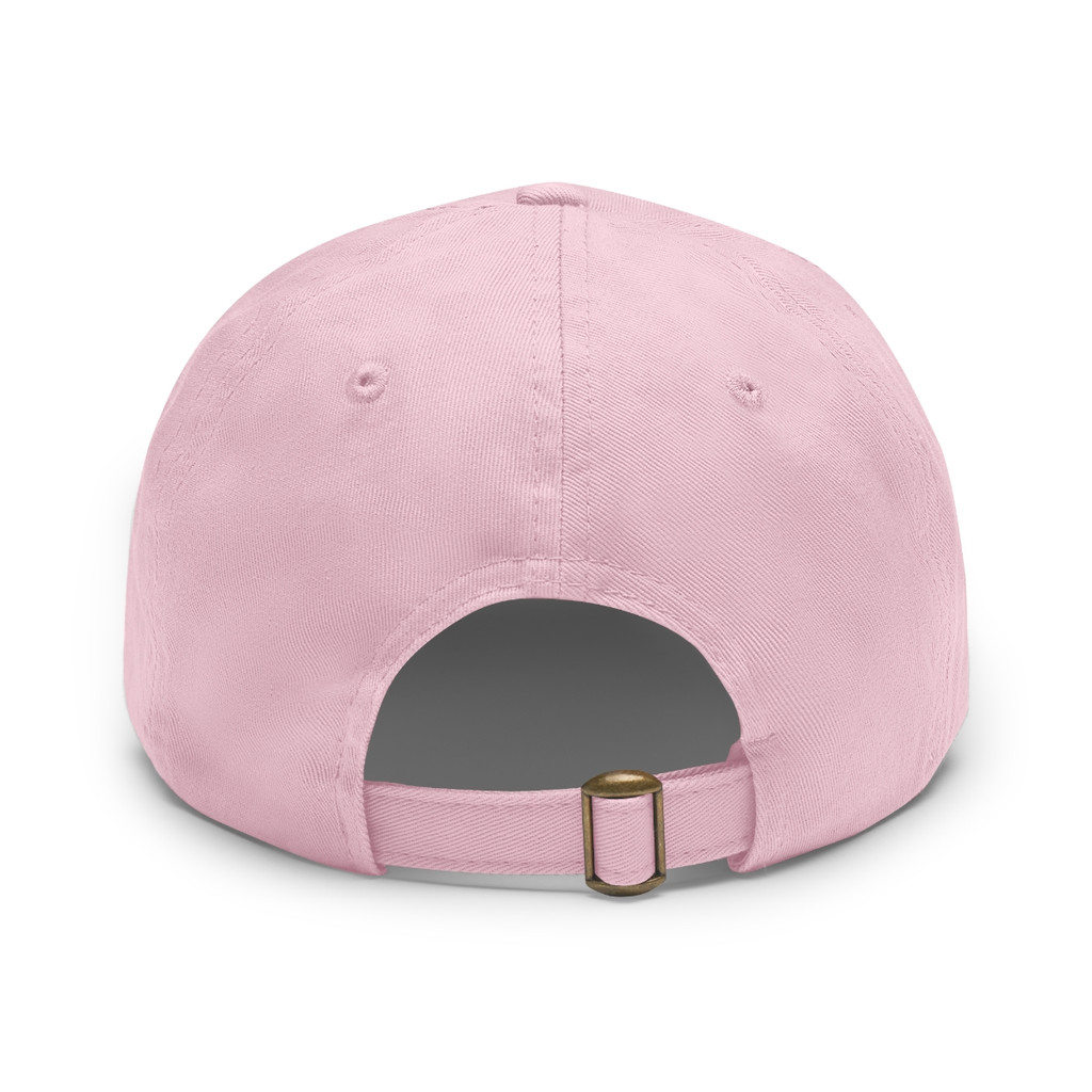 Dad Hat with Faux Leather BHS Patch (Rectangle)