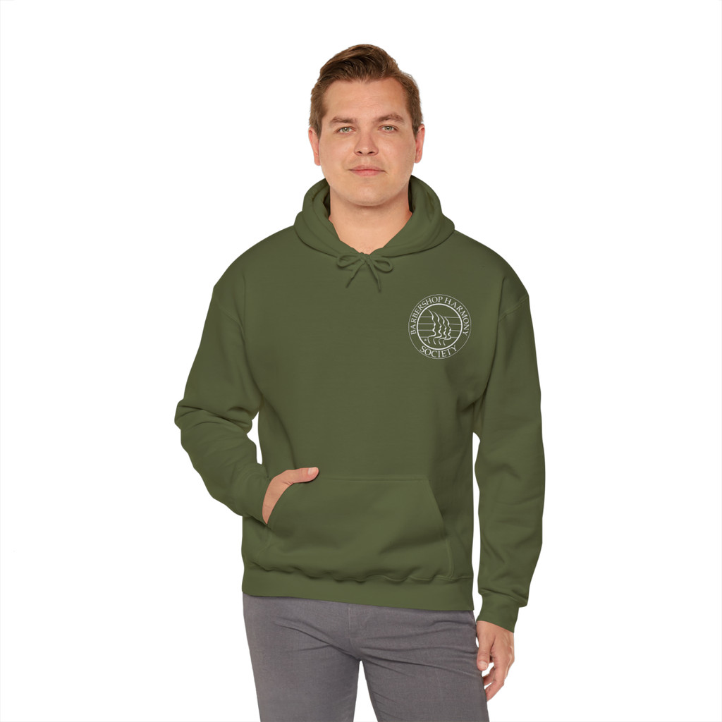 BHS Left Logo Unisex Hooded Sweatshirt- Multiple Colors