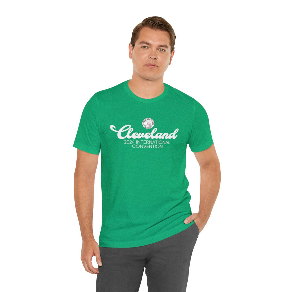 Unisex Jersey 2024 Cleveland Logo Short Sleeve Tee- Multiple Color Options