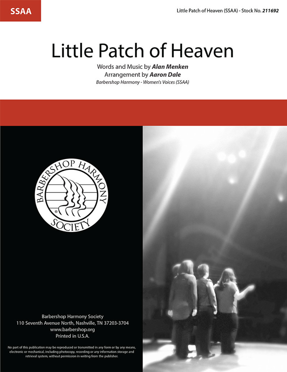 Little Patch of Heaven (SSAA) (arr. Dale)