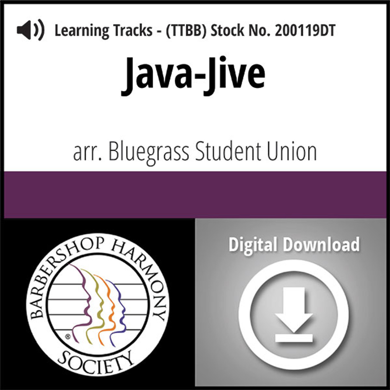 Java Jive (TTBB) (arr. Bluegrass Student Union) - Digital Learning Tracks - for 200096