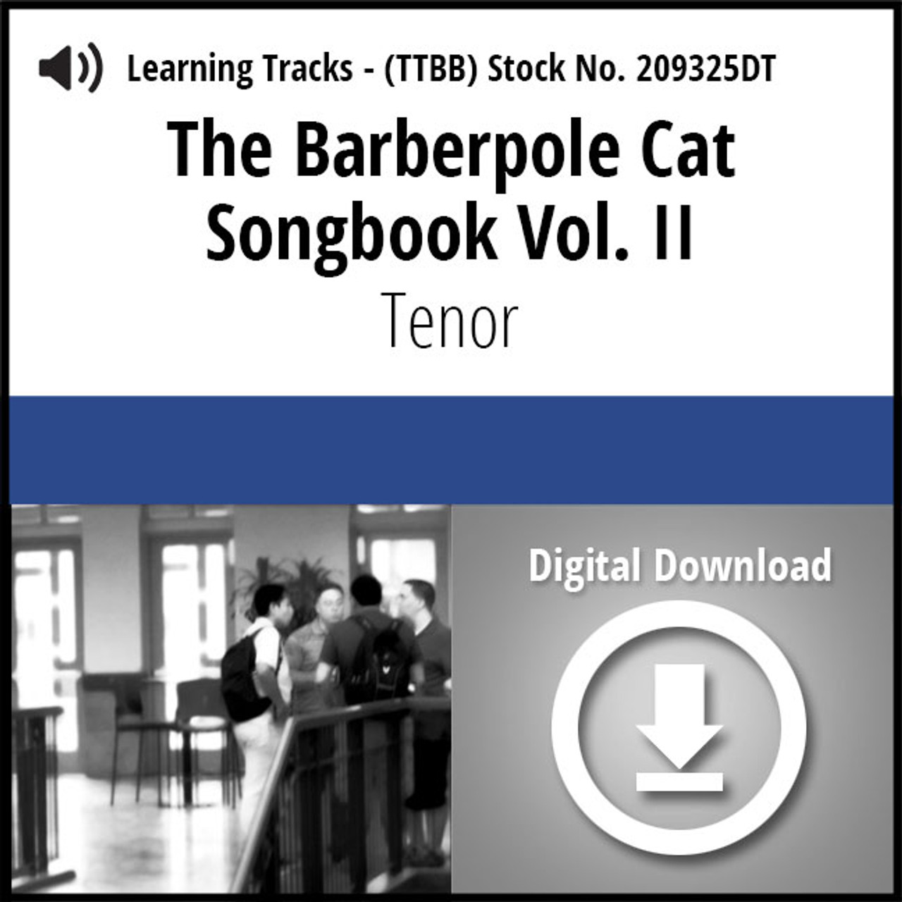 Barberpole Cat Songbook Vol. II (Tenor) - Digital Learning Track for 212677