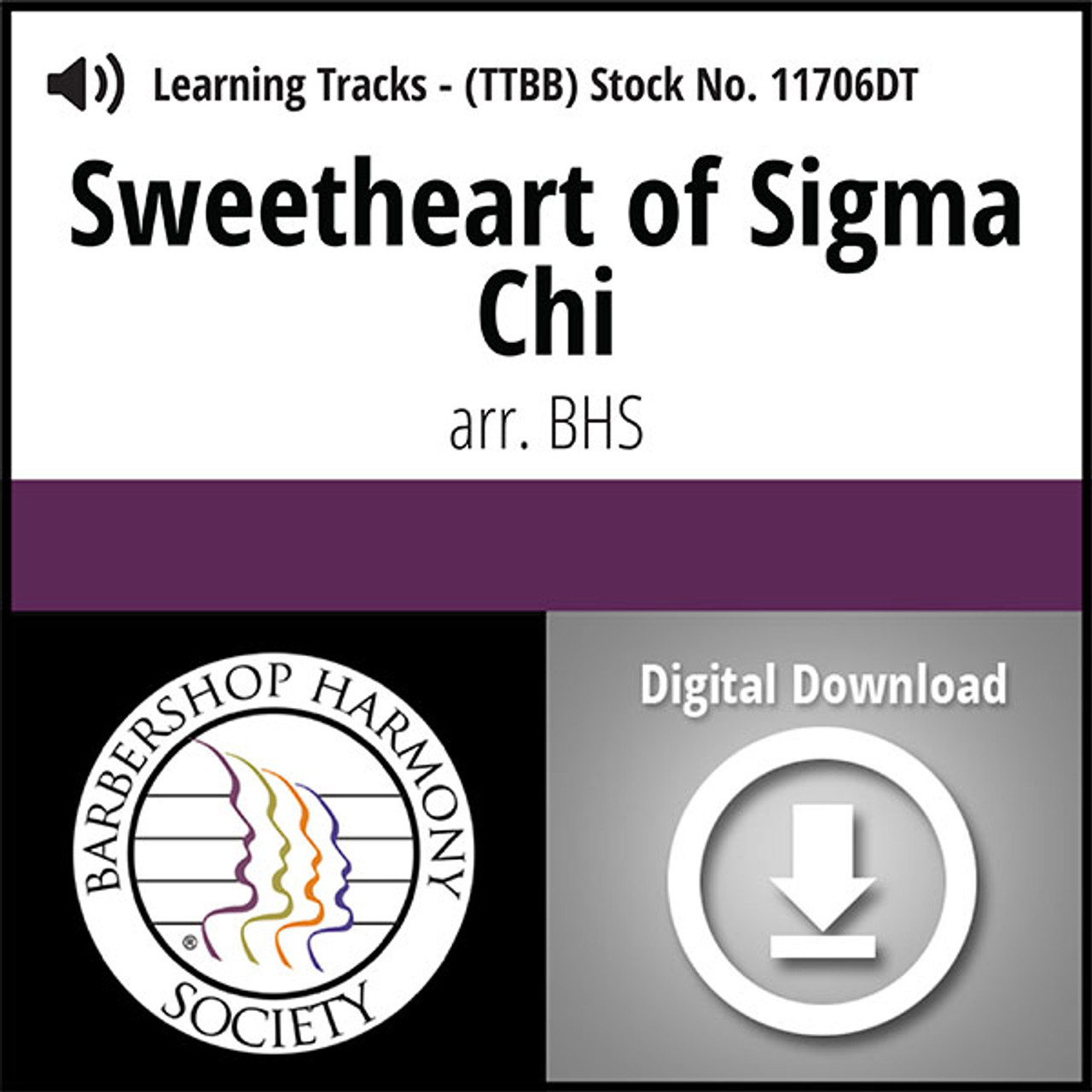 The Sweetheart Of Sigma Chi (TTBB) (arr. BHS) - Digital Learning Tracks for 8105
