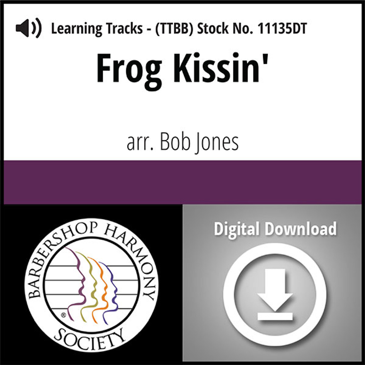 Frog Kissin' (TTBB) (arr. Jones) - Digital Learning Tracks for 8839