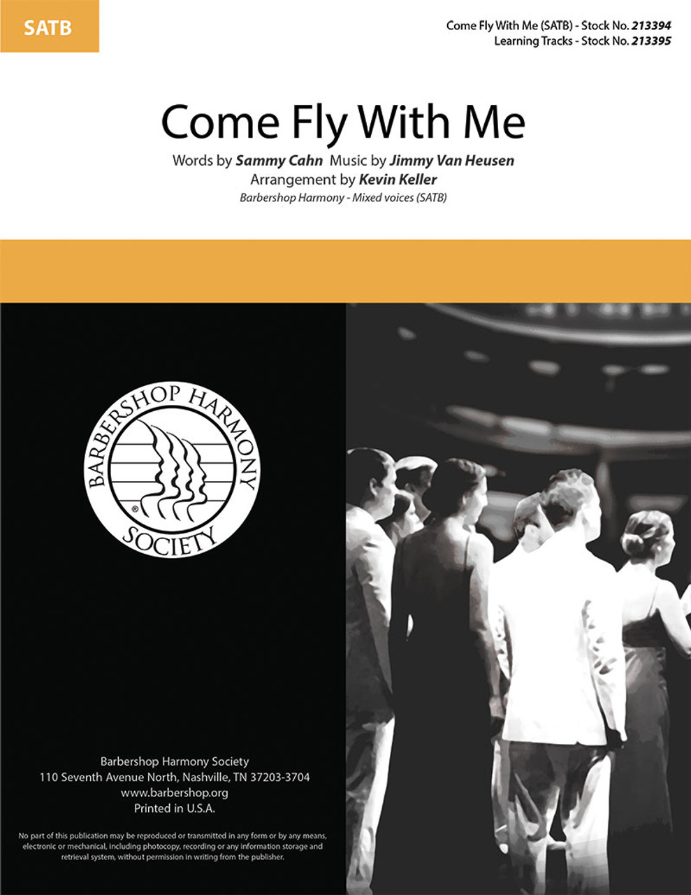 Come Fly With Me (SATB) (arr. Keller)