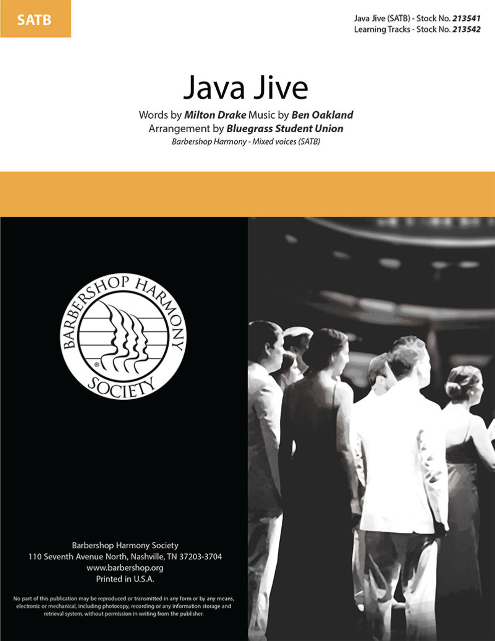 Java Jive (SATB) (arr. Bluegrass Student Union)