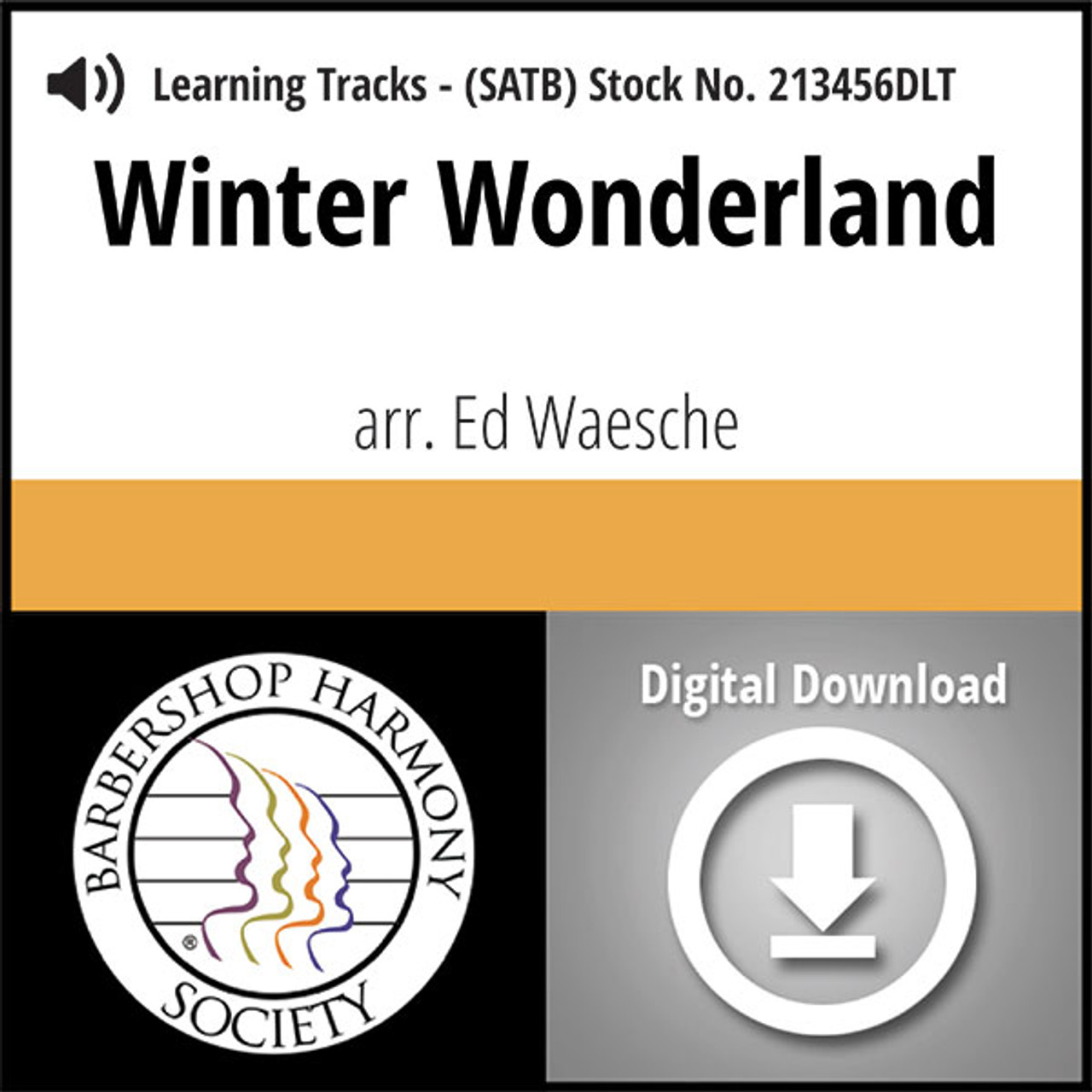 Winter Wonderland (SATB) (arr. Waesche) - Digital Learning Tracks for 213455