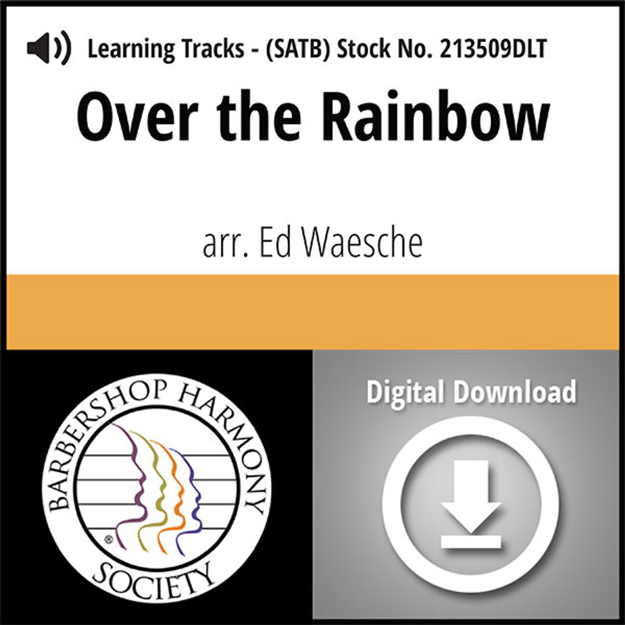 Over the Rainbow (SATB) (arr. Waesche) - Digital Learning Tracks for 213508