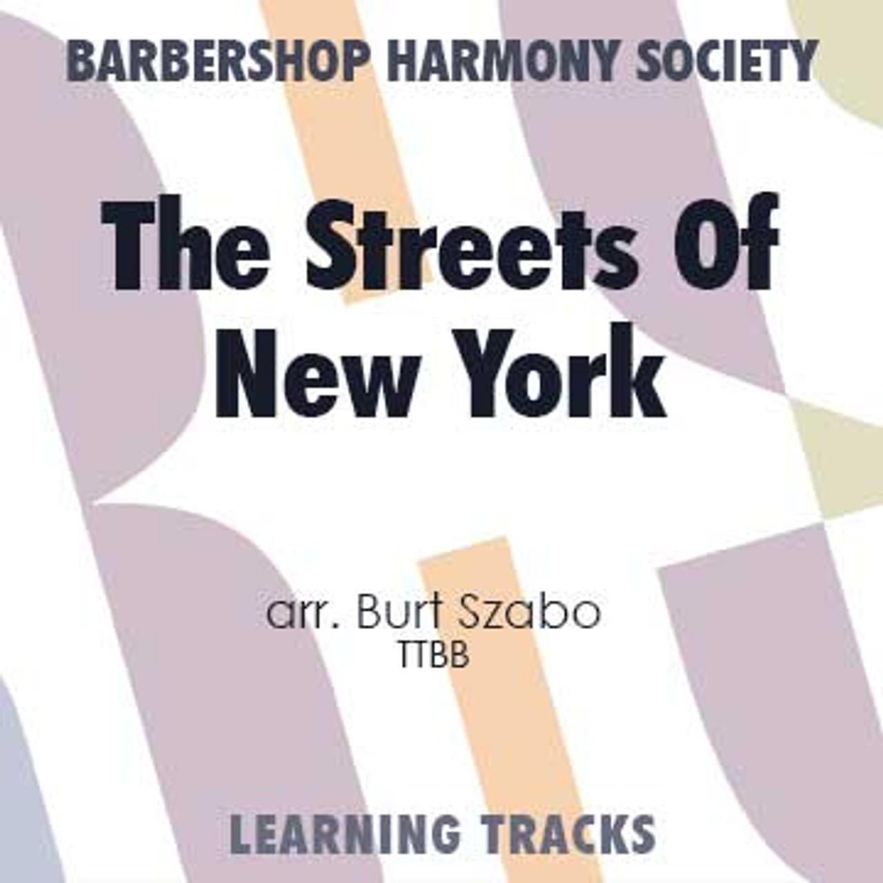 The Streets Of New York (TTBB) (arr. Szabo) - Digital Learning Tracks for 8082