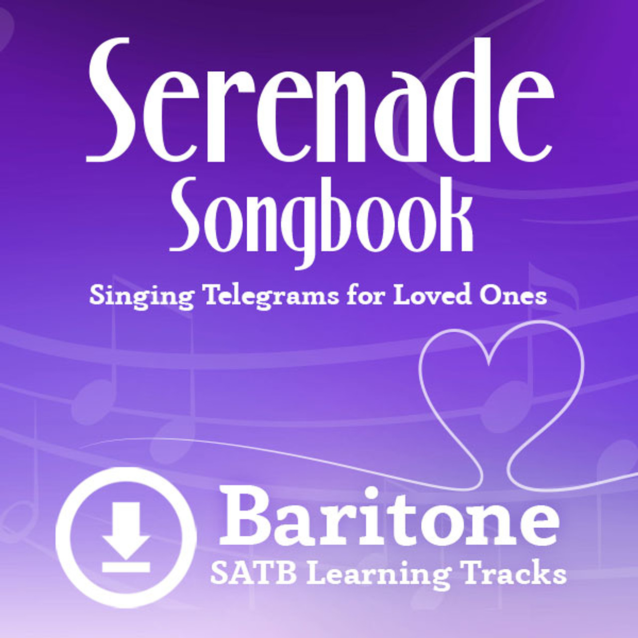 Serenade Songbook (SATB) (Baritone) - Digital Learning Tracks for 214112