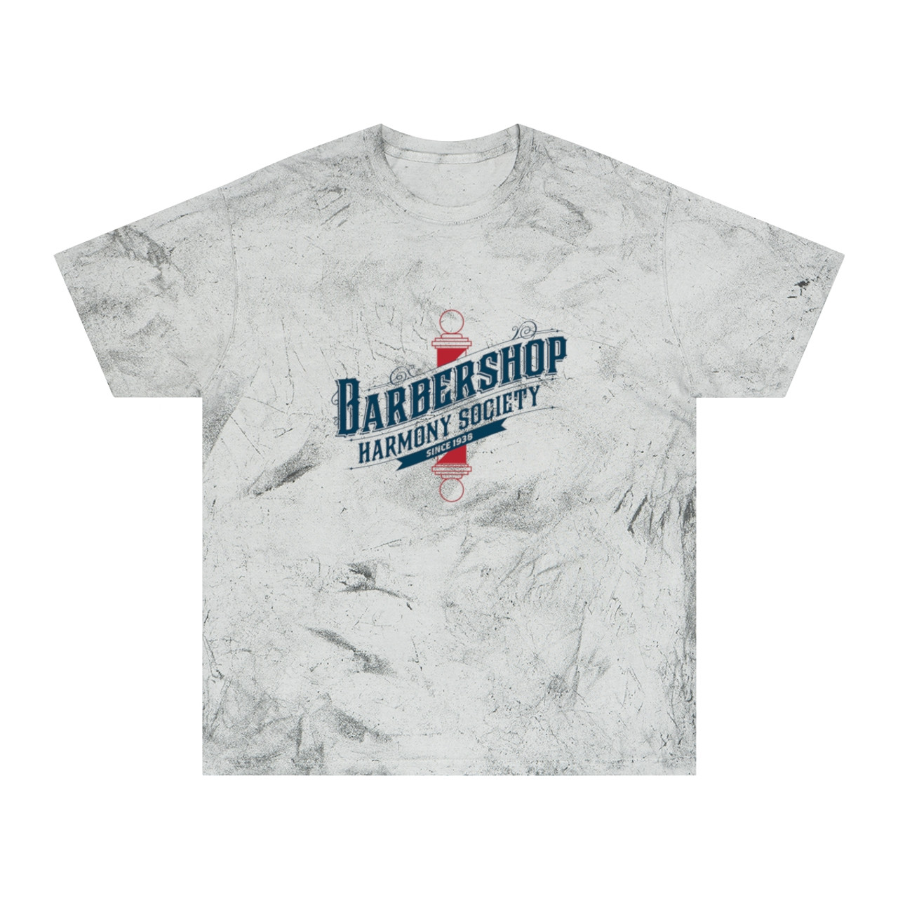 Unisex Color Blast Barbershop Harmony Barberpole T-Shirt