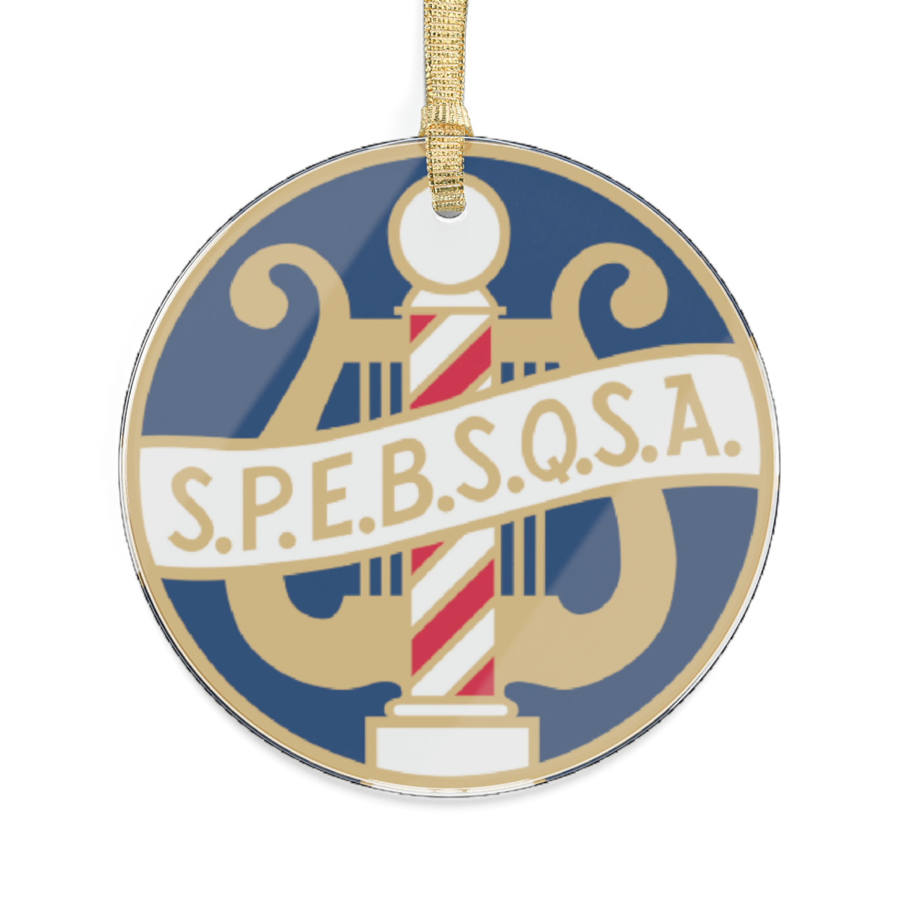 SPEBSQSA Acrylic Ornament