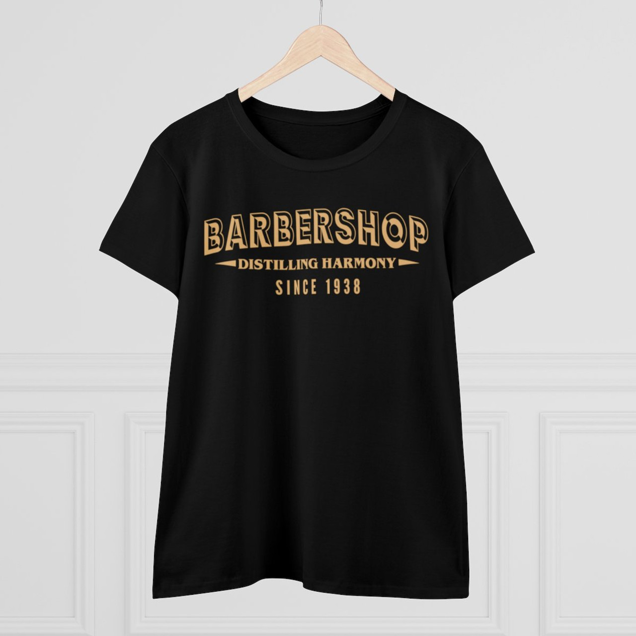 Women's Distilling Barbershop Harmony Midweight Cotton Tee