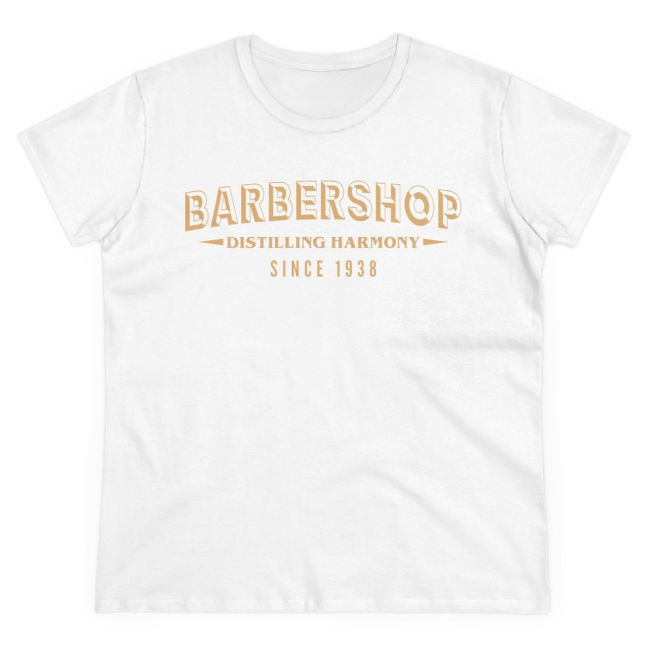 Women's Distilling Barbershop Harmony Midweight Cotton Tee