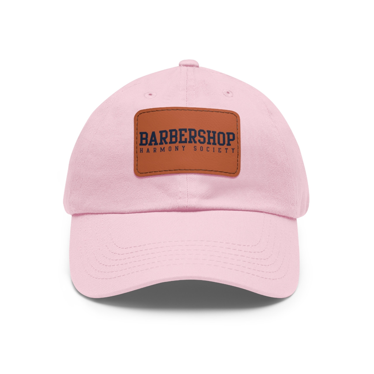 Dad Hat with Faux Leather BHS Patch (Rectangle)