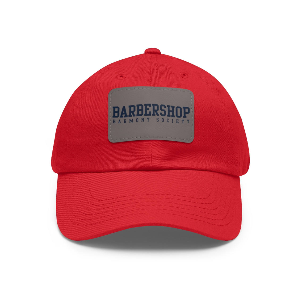 Dad Hat with Faux Leather BHS Patch (Rectangle)