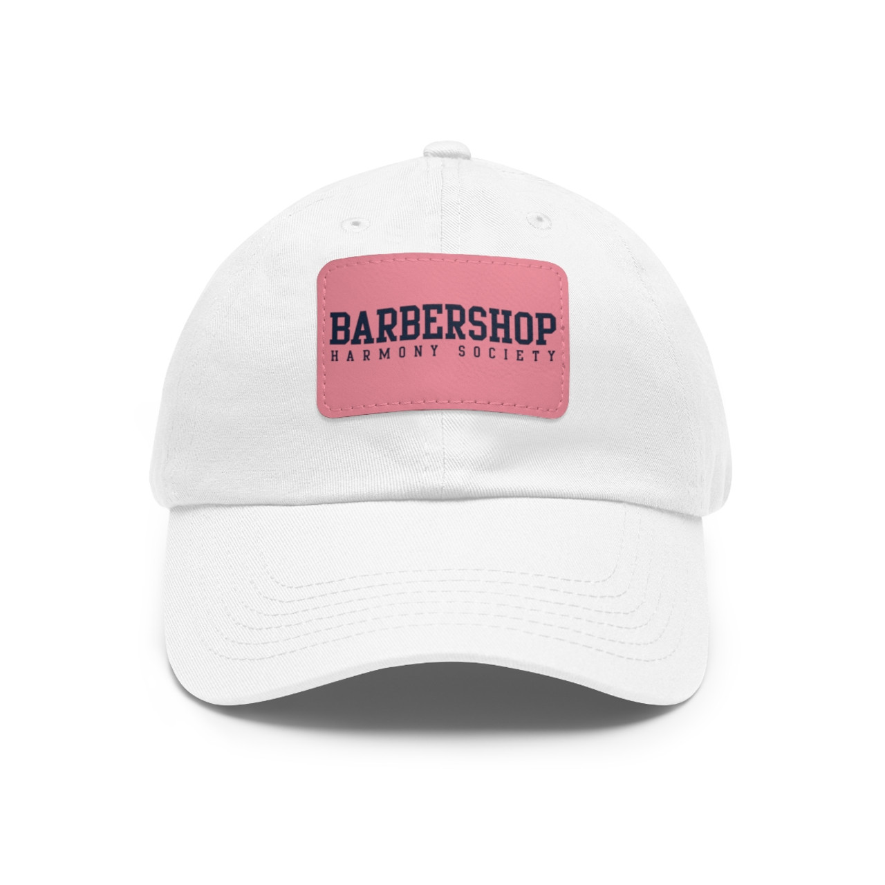 Dad Hat with Faux Leather BHS Patch (Rectangle)