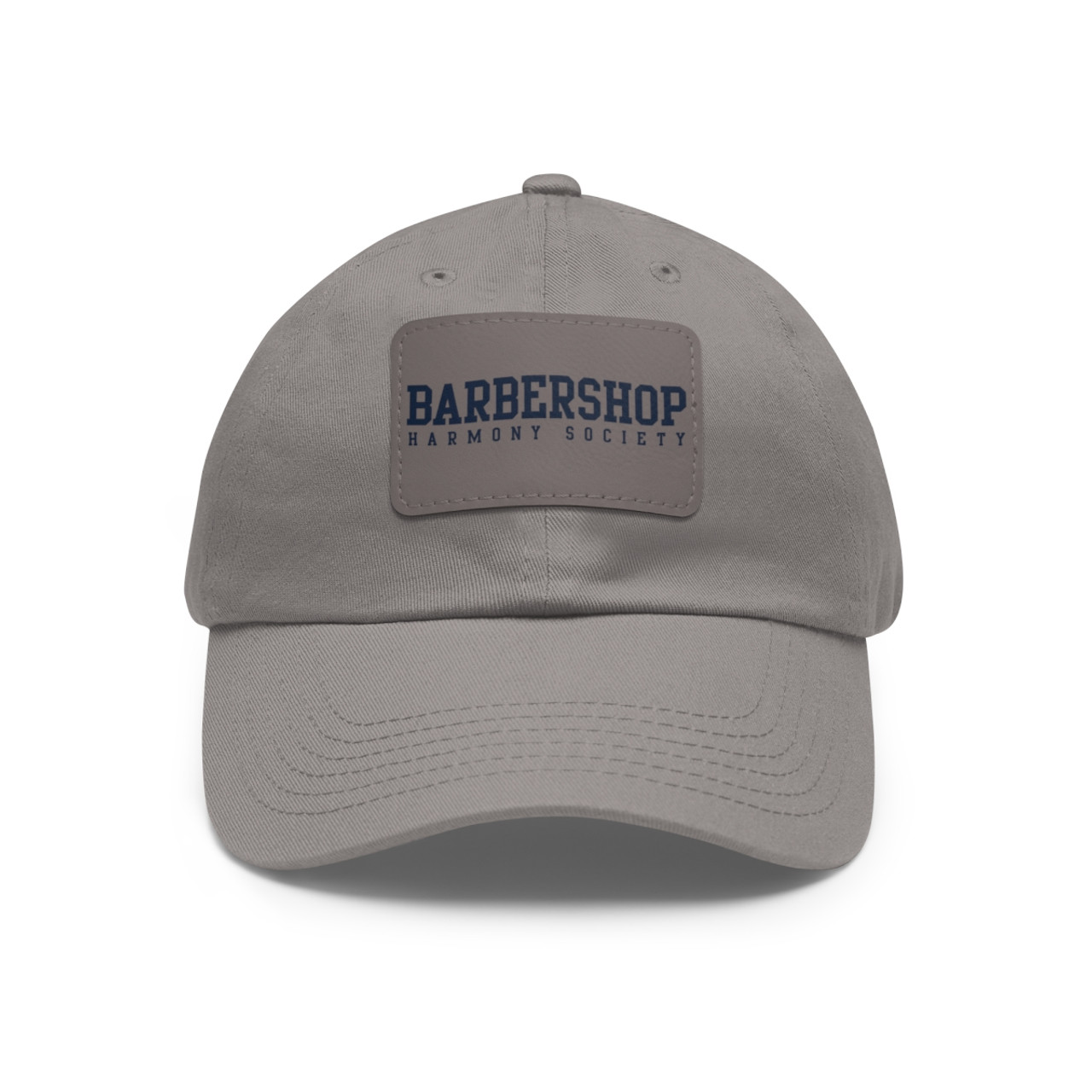 Dad Hat with Faux Leather BHS Patch (Rectangle)