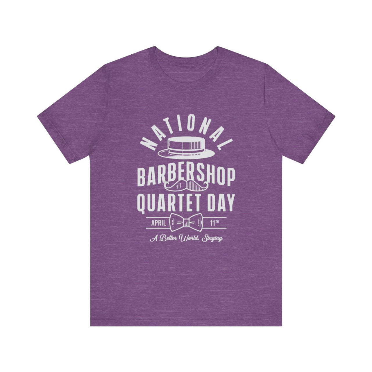 National Barbershop Quartet Day T-shirt- Multiple Colors Available!