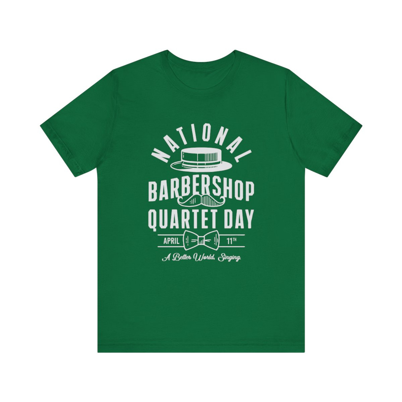 National Barbershop Quartet Day T-shirt- Multiple Colors Available!