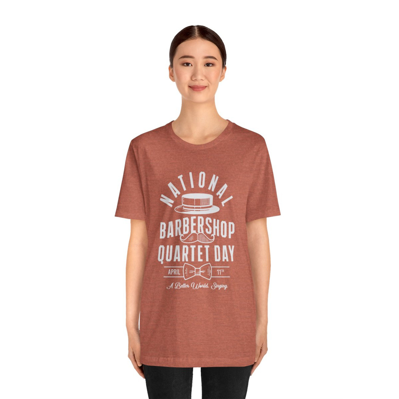National Barbershop Quartet Day T-shirt- Multiple Colors Available!