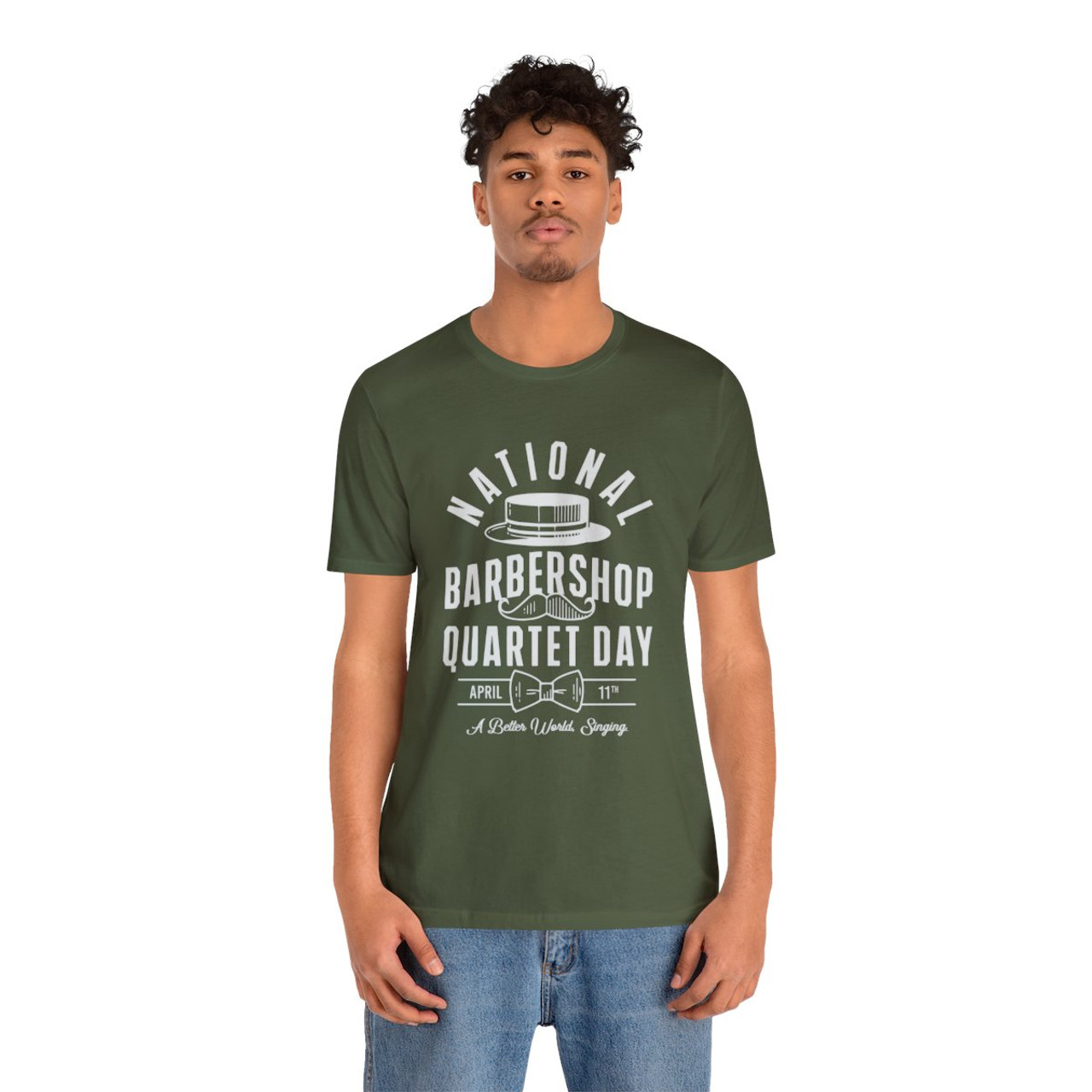 National Barbershop Quartet Day T-shirt- Multiple Colors Available!