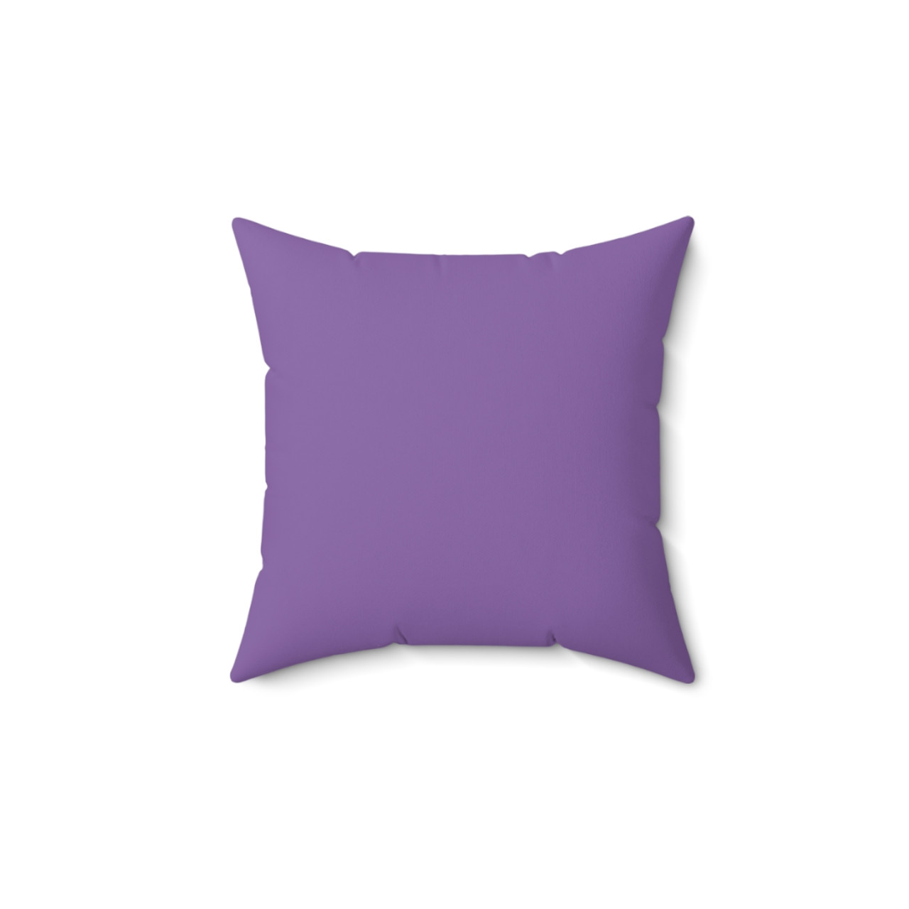 Light Purple Unity through Harmony Polyester Square Pillow