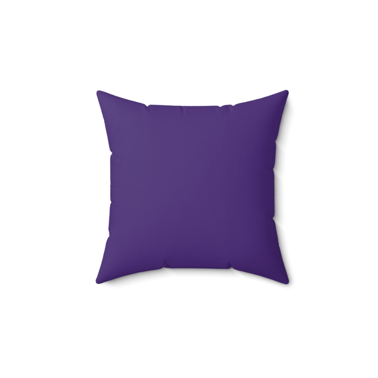 Purple Unity through Harmony Polyester Square Pillow