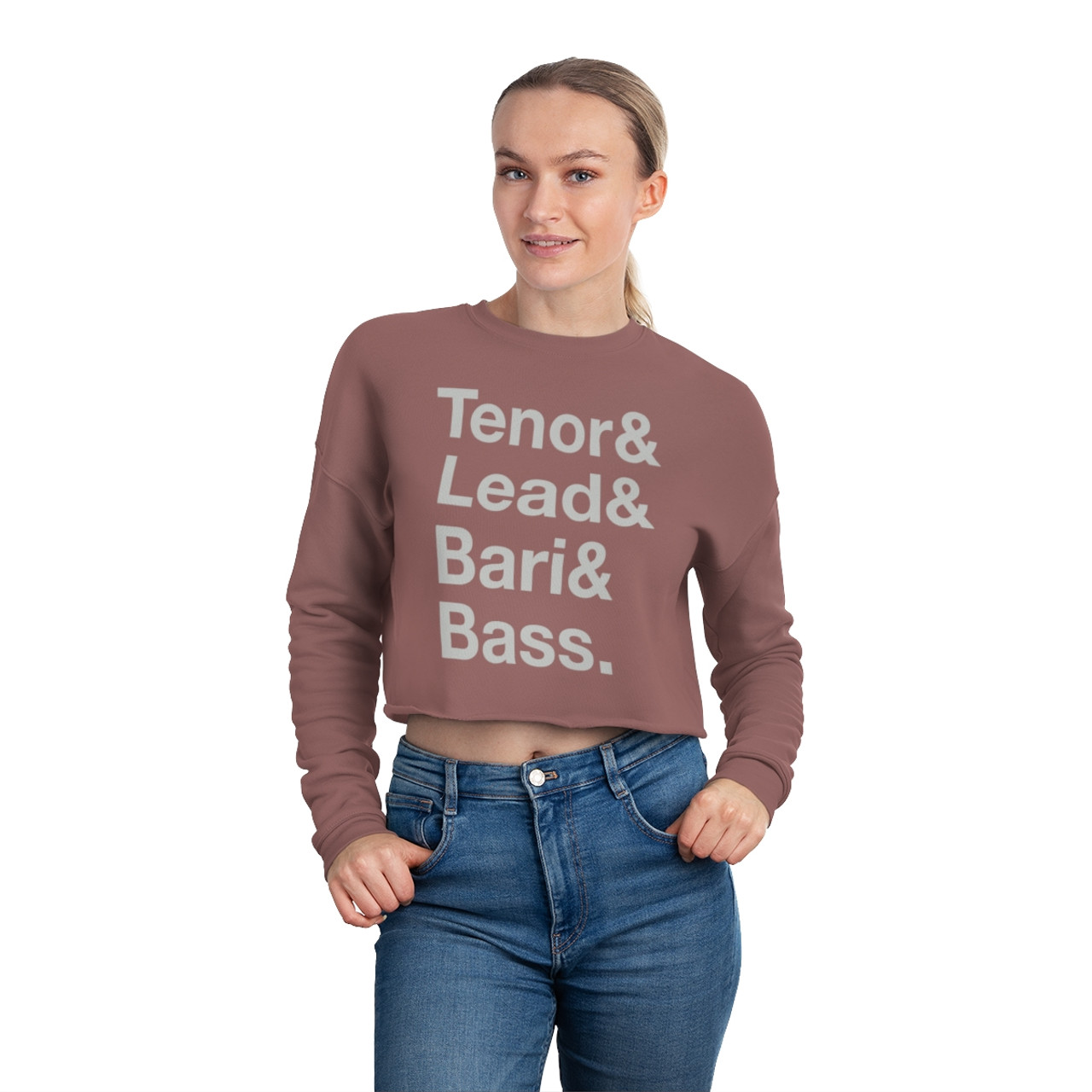 Women's Cropped TLBB Sweatshirt- Multiple Colors