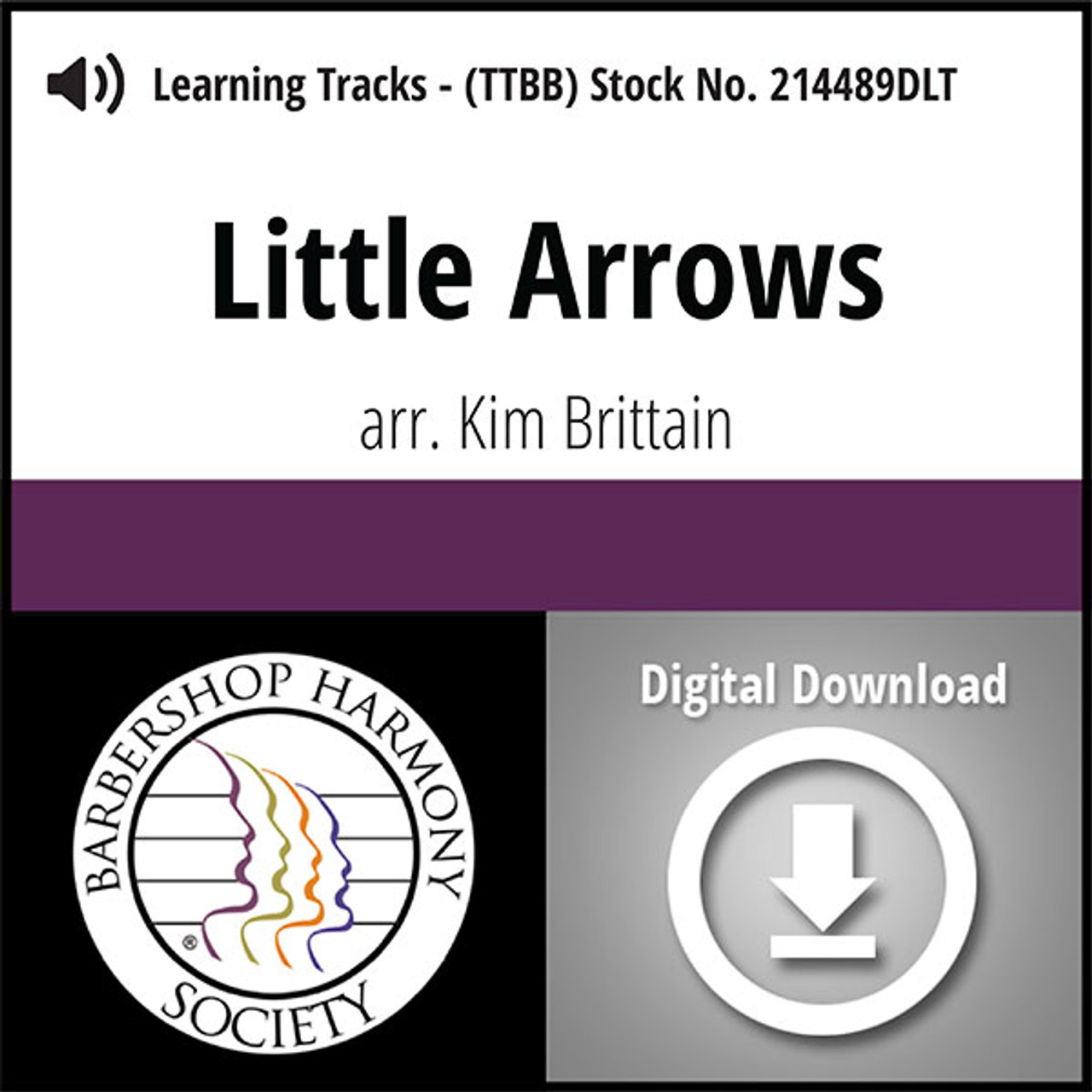 Little Arrows (arr. Brittain) -  TTBB Digital Learning Tracks for 212583