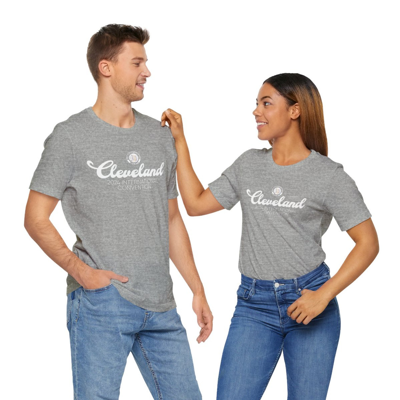 Unisex Jersey 2024 Cleveland Logo Short Sleeve Tee- Multiple Color Options