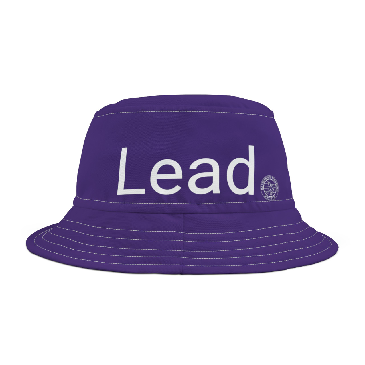Purple "Lead" Bucket Hat
