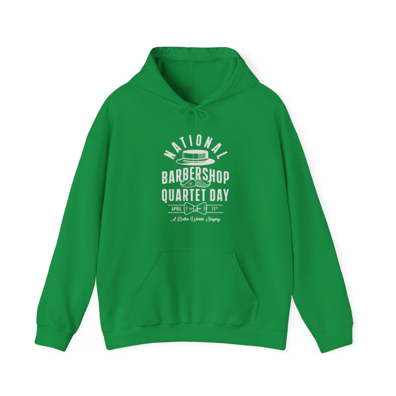 Unisex Hooded National Barbershop Quartet Day Sweatshirt- Multiple Colors Available