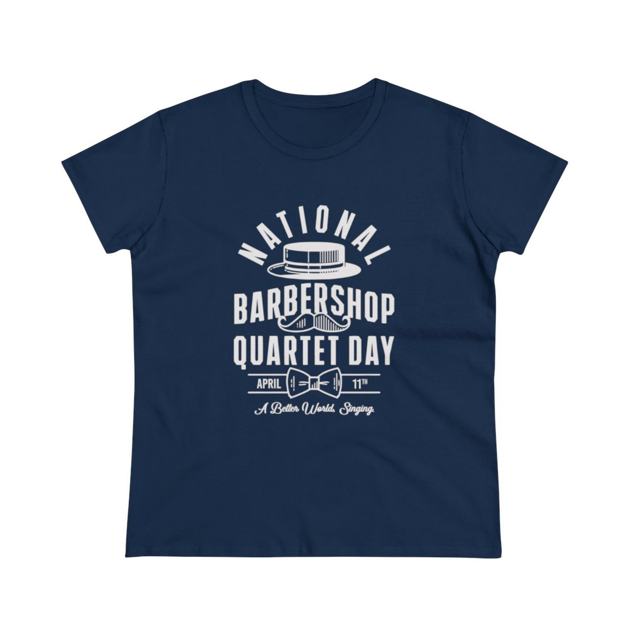 Women's National Barbershop Quartet Day Tee