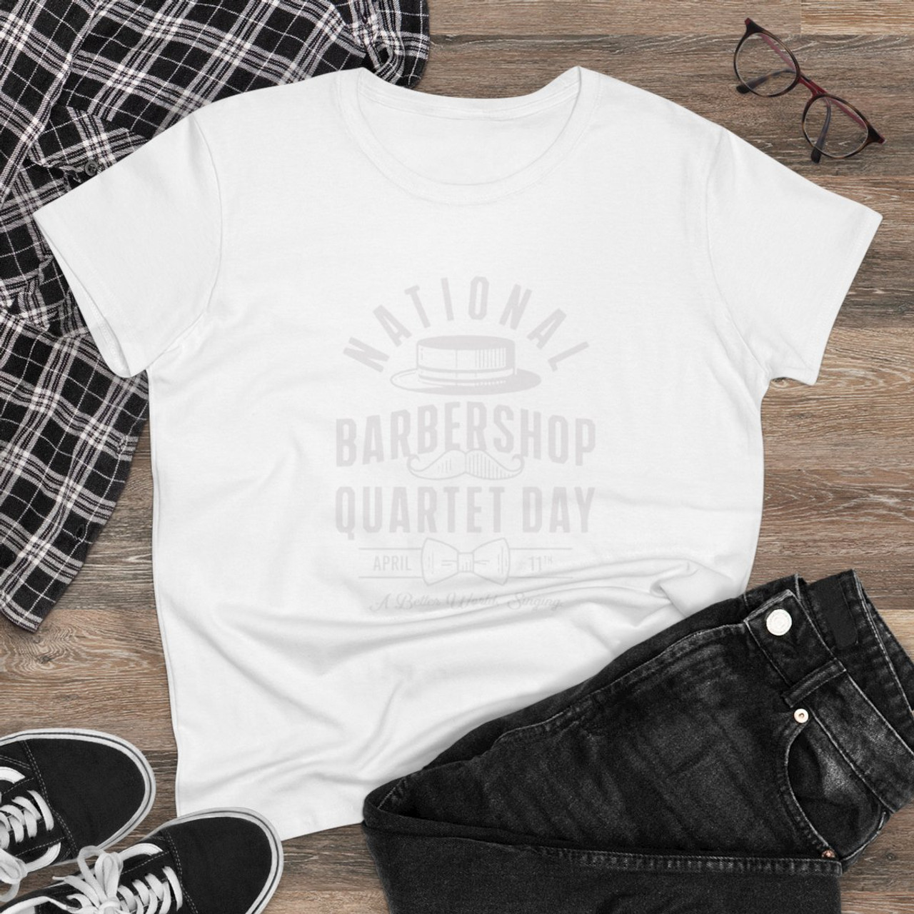 Women's National Barbershop Quartet Day Tee